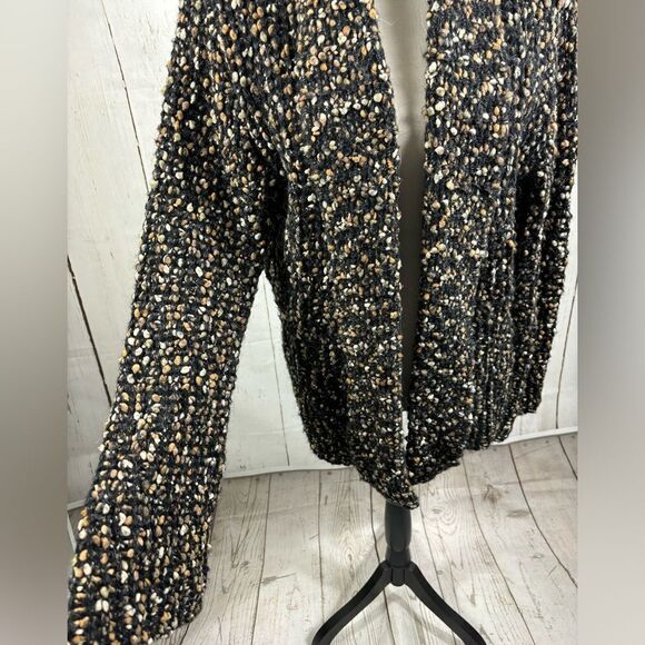 Curio Grunge Open Front Cardigan Mohair Alpaca Blend - Picture 2 of 5